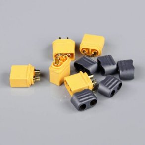 XT60 MALE WITH CAP (ESC END) (5PCS)